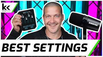 Shure MV7 & GoXLR Mini Setup | Best Mic Settings