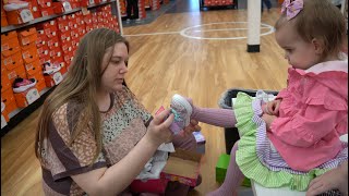 1 Year Old Goes Shoe Shopping