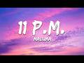 Maluma 11 P M Letra Lyrics mp3