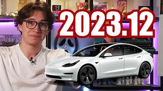 Tesla Software Aktualizace 2023.12