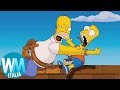 Top 10 PEGGIORI COSE fatte da HOMER SIMPSON!