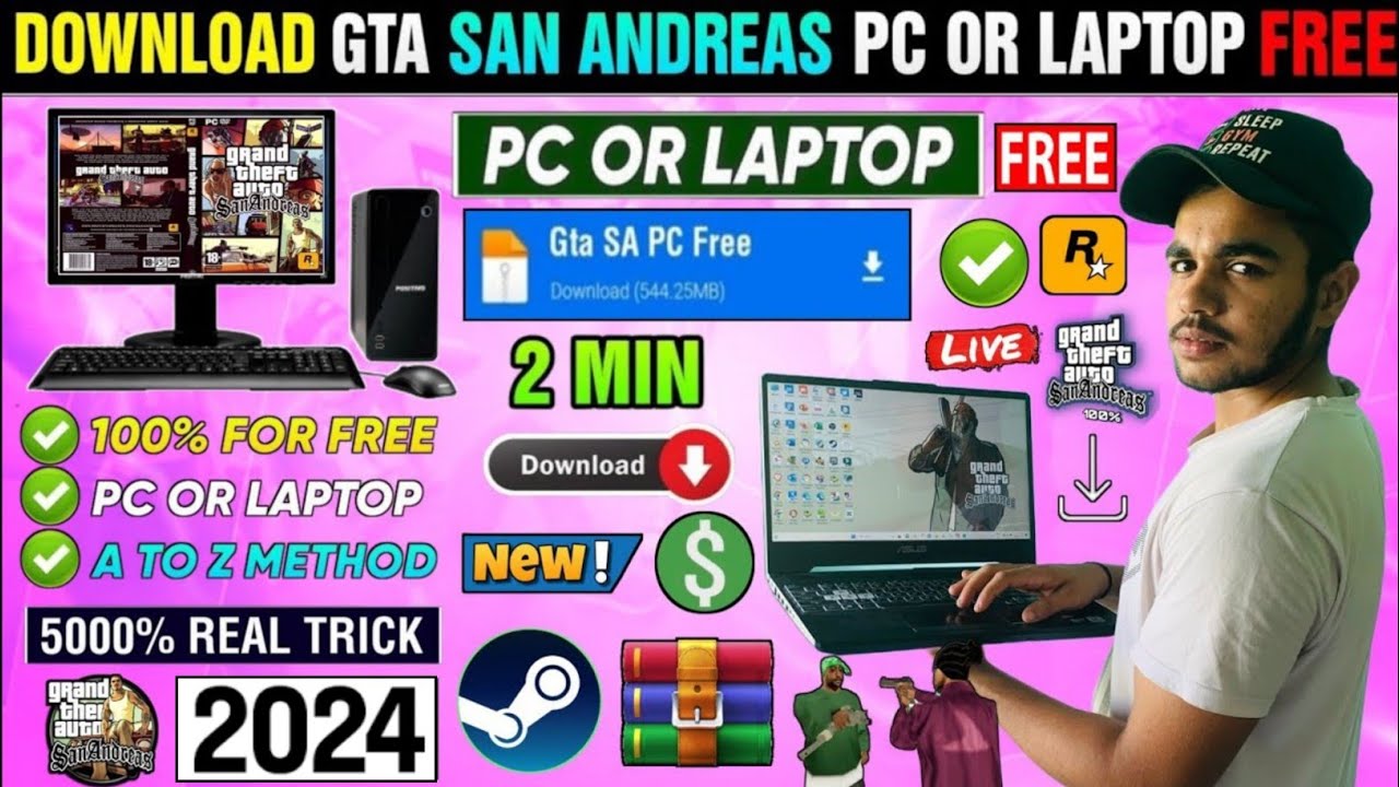 How to download GTA San Andreas for free 