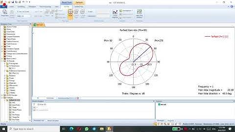 Design Rectangular Patch Antenna Using CST program part 2