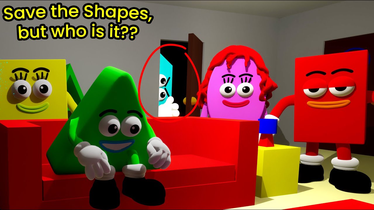 Save the Shapes, but WHO IS THE MYSTERY SHAPE?? - YouTube