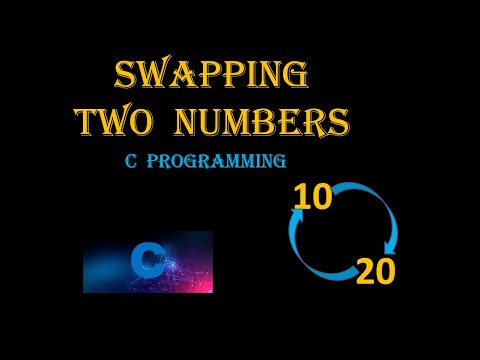 SWAPPING  TWO NUMBERS USING THIRD VARIABLE  || C PROGRAMMING  || BY SnehaTech