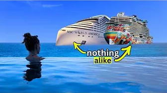 The World's 2 NEWEST SHIPS are Nothing Alike