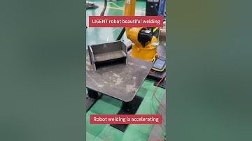 The ultimate welding visual experience, all in the LIGENT robot #welding #robot #weldingrobot