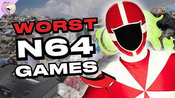 10 WORST N64 Games of All Time (Minus Superman 64)