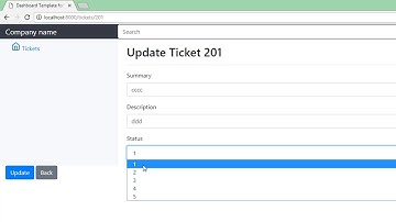 Build A Ticket Management System In Laravel: Adding A Status Dropdown List (10/16)
