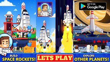 Lets Play Rocket Star - Idle Space Factory Tycoon Game, Android Gameplay, Tips and game review