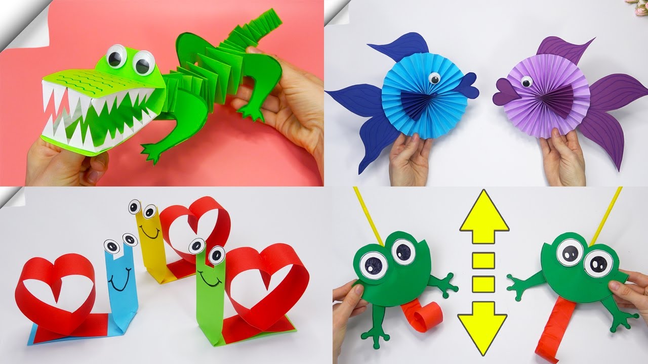 310 Paper Crafts ideas  crafts, crafts for kids, paper crafts