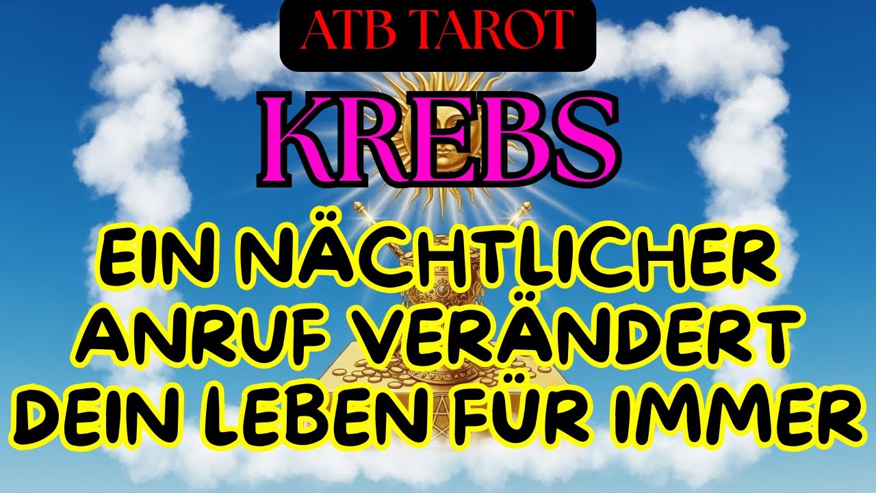 KREBS: Sei vorsichtig mit dieser Entscheidung — du könntest Milliardär werden 🤑