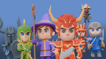 3D RPG Characters - Fantasy