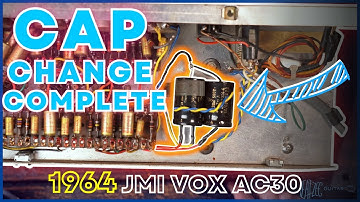 JMI Vox AC30 Repair Pt.7 - [Electrolytic Tetris]