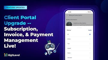 Client Portal Upgrade    Subscription, Invoice, & Payment Management Live!