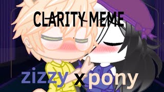 Clarity  meme zizzy x pony (versión piggy)
