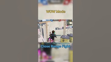 Wow Mode Close Range Fight #trendingshorts #pubgmobile #bgmi #wowmode