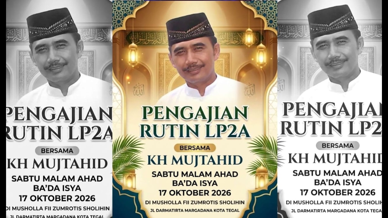 LIVE  PENGAJIAN RUTIN LP2A  ||  MARGADANA, KOTA TEGAL  ||   SABTU, 17 OKTOBER 2026
