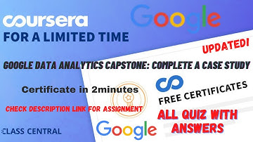 Google Data Analytics Capstone: Complete a Case Study,(week1-4) All Quiz Answers.#coursera #quiz