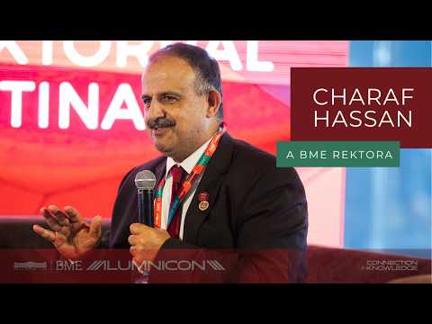 Beszélgetés Charaf Hassan rektorral a BME ALUMNI találkozóján