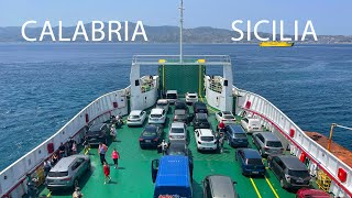 🛥 Паром из Калабрии на о. Сицилия | Ferry from Calabria to Sicily