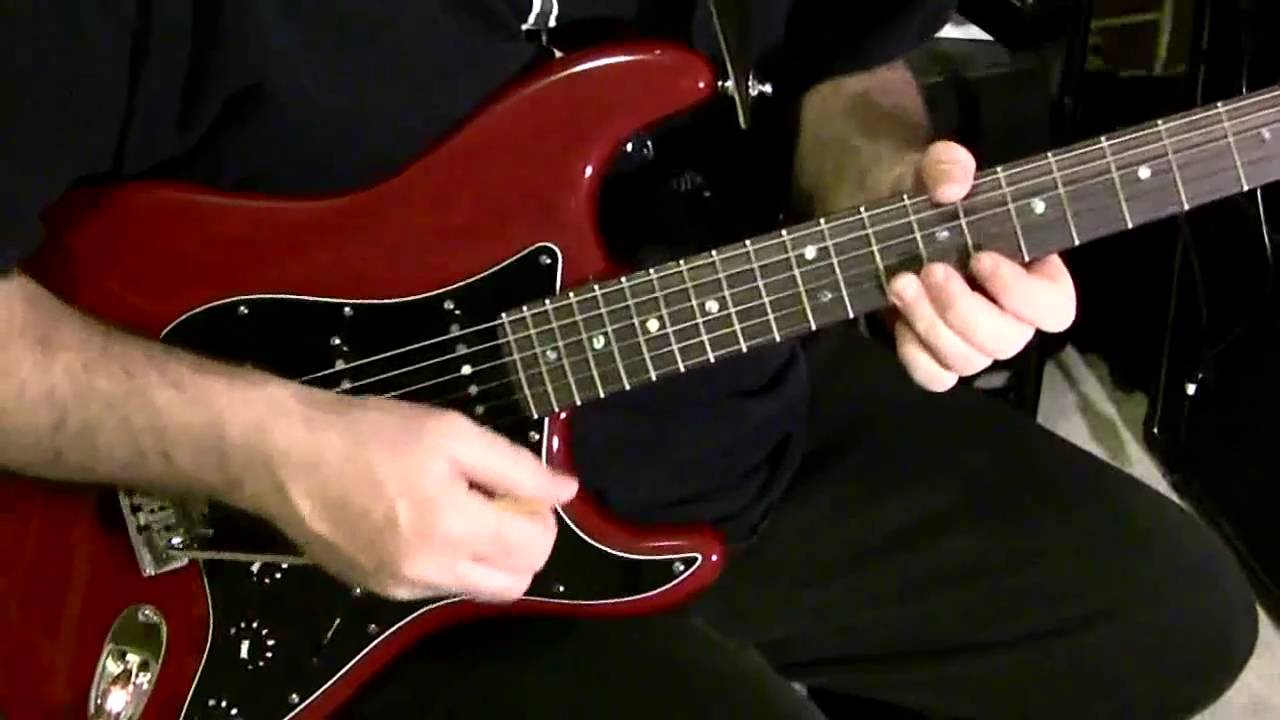 American select stratocaster - YouTube