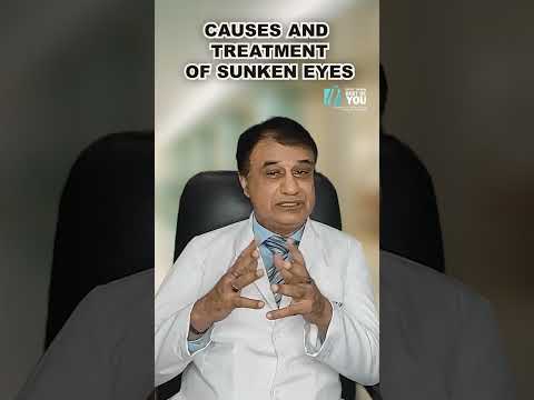 आ ख क न च गड ढ ह न क क रण और इल ज Sunken Eyes Treatment In Delhi Dr PK Talwar