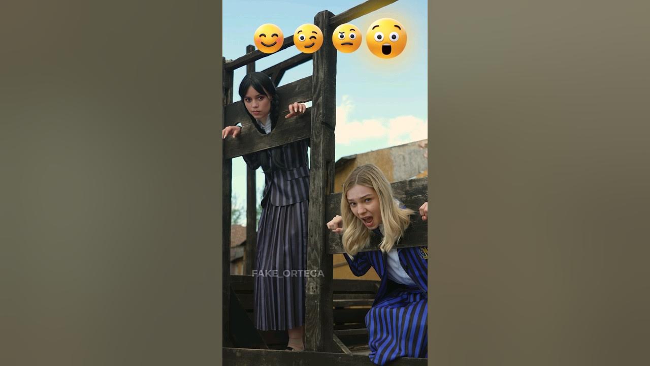 What's happening??🤯 #enid #jennaortega #fakeortega #wednesday #wednesdayaddams #netflix What's happening??🤯 #enid #jennaortega #fakeortega #wednesday #wednesdayaddams #netflix
