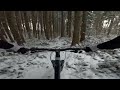 Little avalanche winter ride  canyon torque  nevio luder