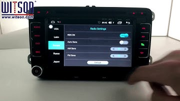 S200 (WXXX) Series Android 8.0 Radio Function-Powered by WITSON