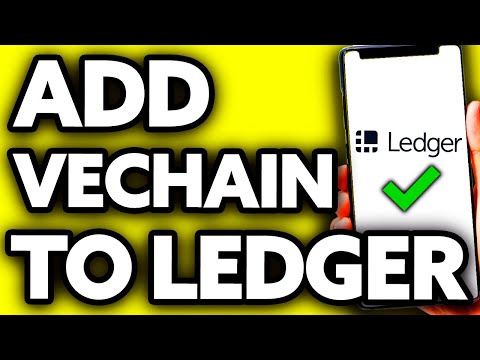 Cara Menambahkan Vechain ke Ledger Nano X (Sangat Mudah!)