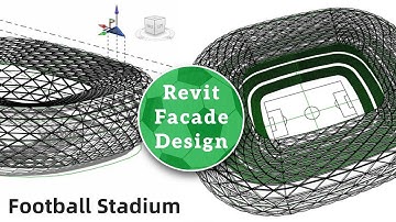 Inflatable Parametric Geometry in Revit, Inspired by Allianz Arena ⚽