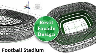Parametric Adaptive Geometry in Revit. Inspired by Allianz Arena ⚽
