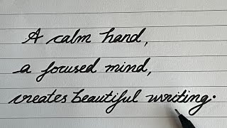 Details Writing Quotes | Italic Cursive | Handwriting Practice | 02 | AthysCalligraphy Update