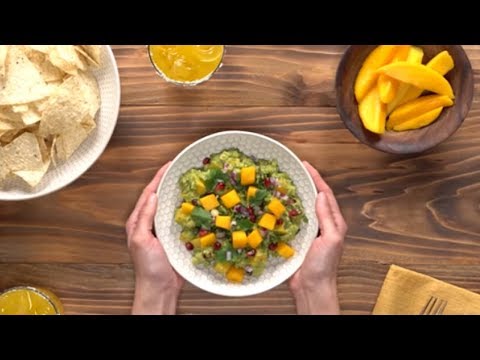 Tropical Mango Guacamole