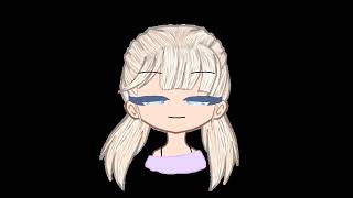 Gacha front facing character (Live2D test) I’m still learning ^^