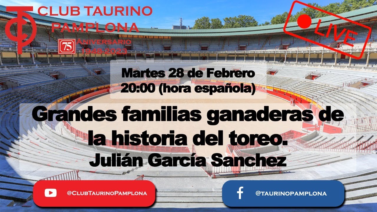 Grandes familias ganaderas de la historia del toreo. Julián García Sanchez