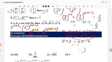 Power And Exponent Question Series Part 1 | APSSB Exam Preparation
