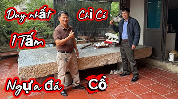 Bộ ngựa Đá Cổ Hàng hiếm khó tìm Nếu  là số 2 thì cũng không biết ở đâu có bộ số 1.xin ý kiến cả nhà 