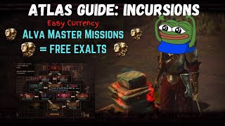 [3.15] Atlas Guide - Glennach Cairns INCURSIONS, Convert your Alva Missions into EXALTS easily
