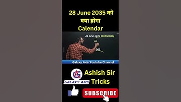 Calendar Class 2 |#mathstricks #mathematics #mathstutor #maths #ashishantil  #viral #viralshorts
