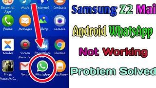 Samsung Z2  Android WhatsApp Not Working Problem Solved 😲😲 screenshot 4