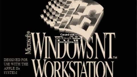 Windows logo parodies in Gare Davis Major