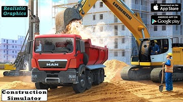 Top 5 Construction Simulator Games For Android ios 2020 - #1