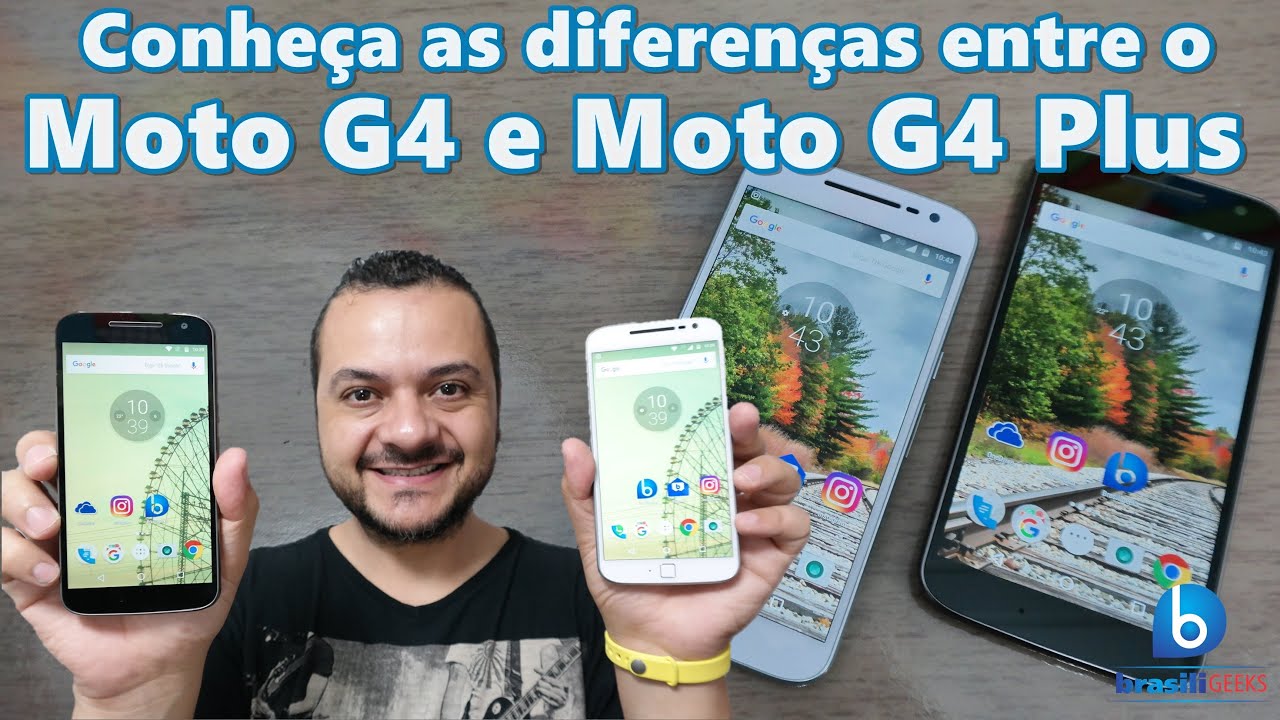 Moto G4 vs Moto G4 Plus: veja as diferenças e descubra qual é melhor -  DeUmZoom