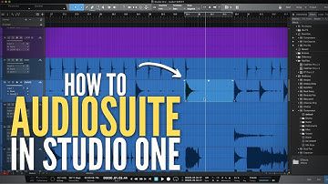 How to do AudioSuite in #StudioOne