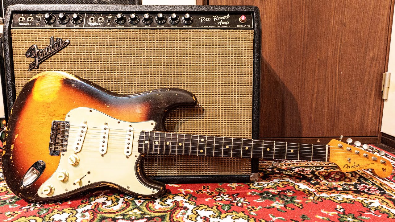59’ Fender Stratocaster 61’ neck Vintage Guitar