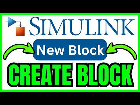 How To CREATE A BLOCK In MATLAB Simulink (QUICK & EASY) 2026