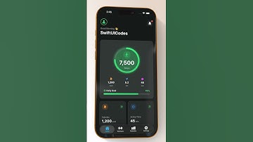 Build a Premium Fitness App UI in SwiftUI – Activity Rings + Steps Dashboard