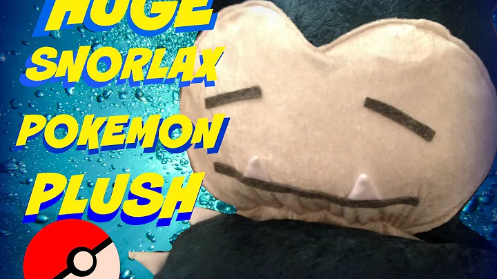 Make your own Giant Snorlax Pokemon with this easy sewing tutorial